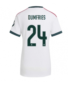 Billige Fotballdrakt Real Madrid Denzel Dumfries #24 Replika Hjemmedrakt Dame 2026-27 Kortermet Billige Fotballdrakt Real Madrid Denzel Dumfries #24 Replika Hjemmedrakt Dame 2026-27 Kortermet